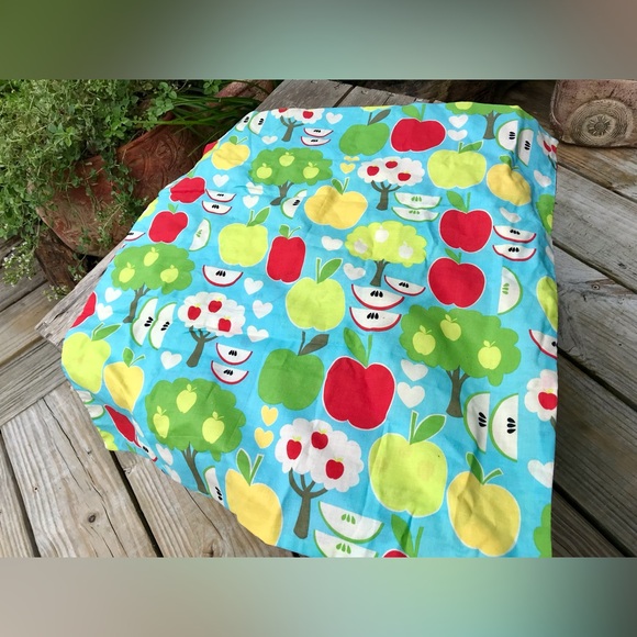 Medium Size Doll Bedding Bed Set Decor Pillows Bedspread Quilt Apple Tree Kitty - Picture 13 of 15